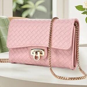 Stylish Shoulder Bag Compact Lightweight & Perfect Size PINK